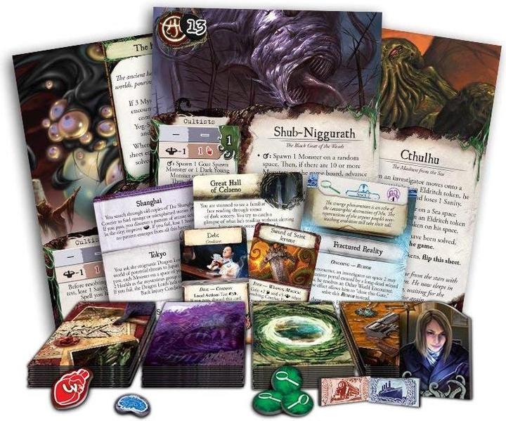 Produktbild Enigma Fantasy Flight Games Eldritch Horror Brettspiel Rollenspiele (Englisch)