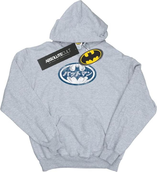 Produktbild Batman Japanese Logo White Kapuzenpullover (L)