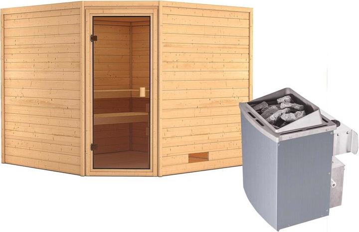 Actual product image Karibu Leona without roof rim (9 KW internal control)