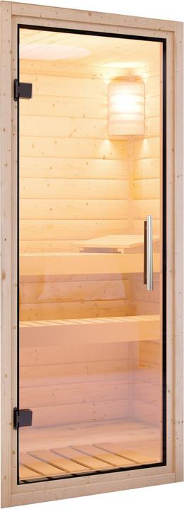 Actual product image Karibu Leona without roof rim (9 KW Bio external control)