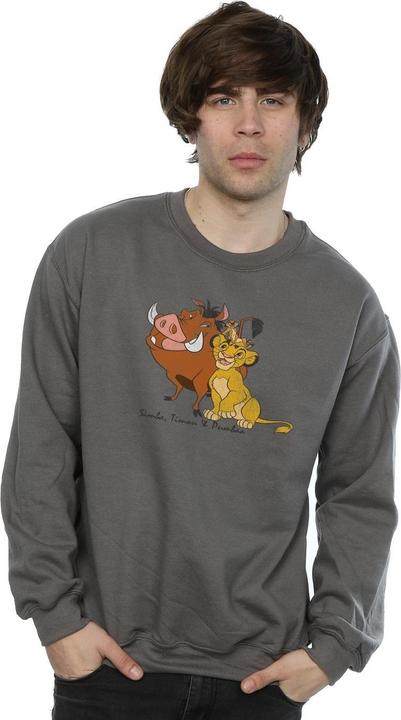 Produktbild Disney Classic Simba Timon And Pumbaa Sweatshirt (XL)