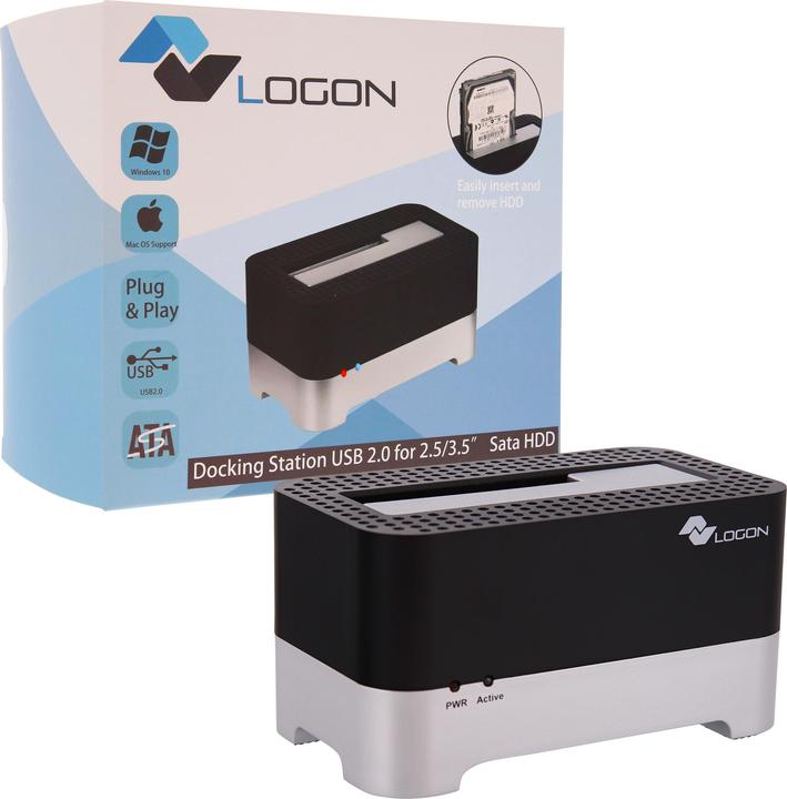 Immagine prodotto Logon Docking Station USB 2.0 For (3.5", 2.5")