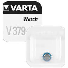 Actual product image Varta Knopfzelle-Uhrenbatterie V379, 1.55V, 14mAH (1 pcs., SR63, 14 mAh)