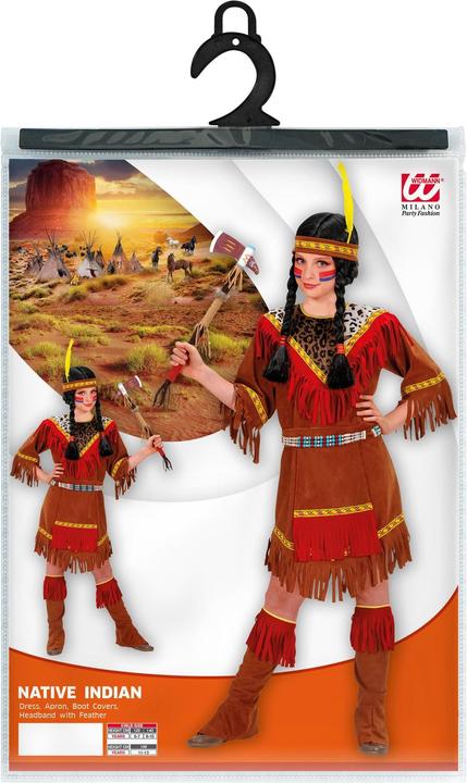 Produktbild Widmann Kinderkostüm Indianerin (158)