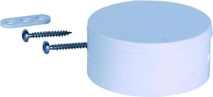 Pollmann Anschlussdose sw Kst Ø70mm H32mm