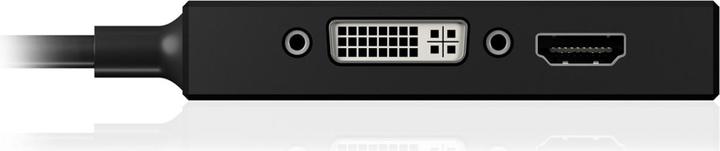 Produktbild Icy Box Mini DisplayPort zu (DVI, HDMI, VGA, 4 cm)