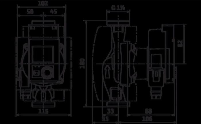 Actual product image Wilo High-eff pump Stratos PICO plus 2.0 glandless type 25/0.5-4 (Flow pump)
