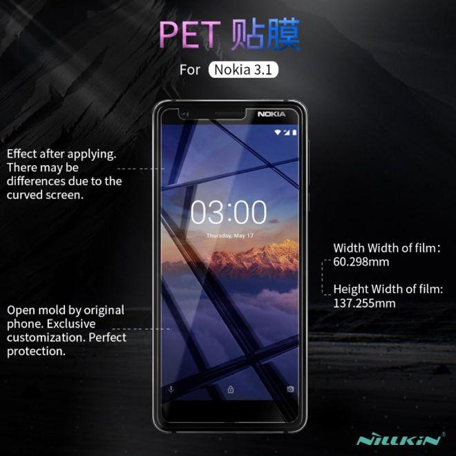 Produktbild Nillkin Matte Series Schutzfolie (1 Stück, Nokia 3.1)