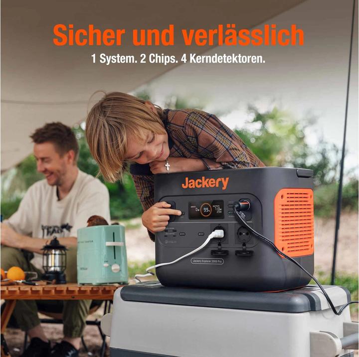 Produktbild Jackery Explorer 2000 Pro (2160 Wh, 19.50 kg)