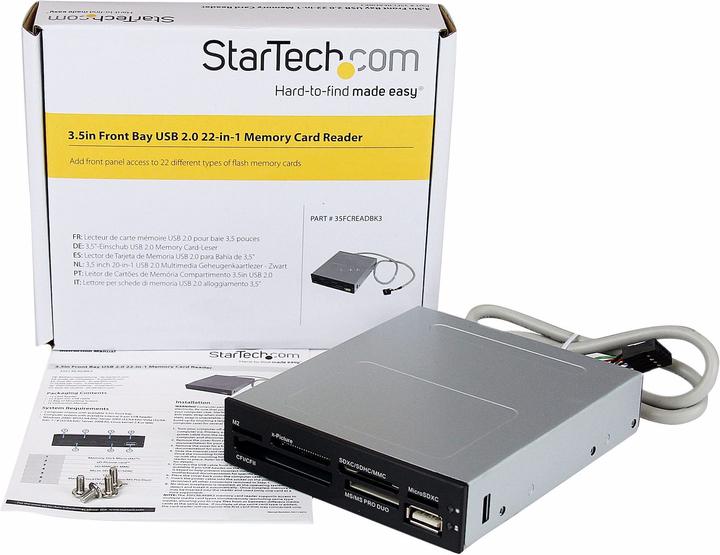 Actual product image StarTech 35FCREADBK3 (9-pole)