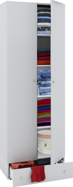 Image du produit VCM Holz Mehrzweckschrank Serie Vandol mit Drehtüren (70 x 40 cm)