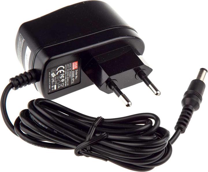 Image du produit MeanWell Alimentation électrique, Euro Plugtop, 15V, 0,4A, 6W