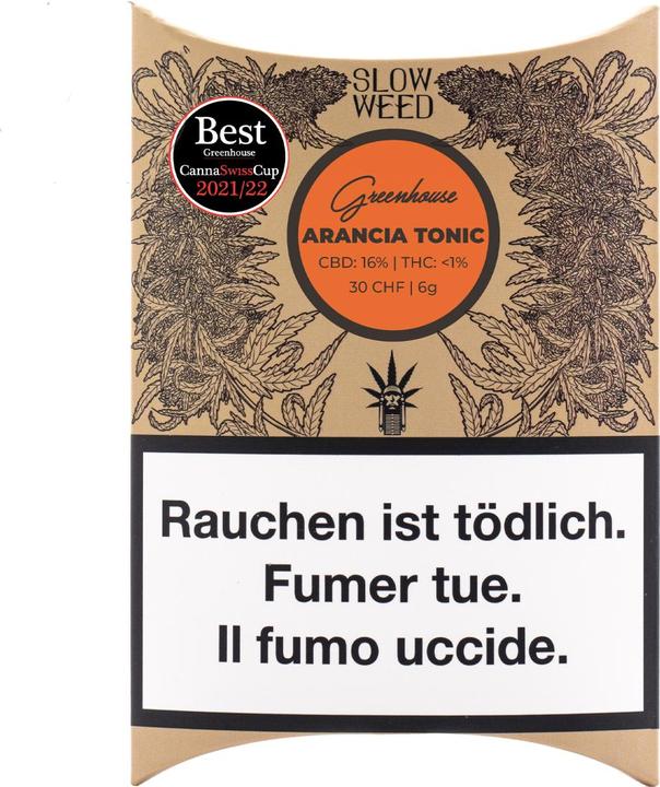 SlowWeed Slow Weed Arancia Tonic Greenhouse 6g (22.65 g, Indoor)