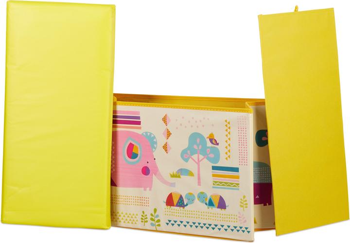 Actual product image Relaxdays Kids' Toy Box Ottoman