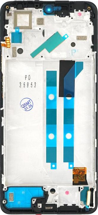 Image du produit OEM Unité d'affichage + cadre pour Xiaomi Redmi Note 11 Pro/5G/Poco X4 Pro 5G black (Écran)