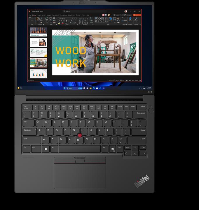 Actual product image Lenovo ThinkPad E14 Gen 6 (14", AMD Ryzen 7 7735HS, 32 GB, 1000 GB, DE)