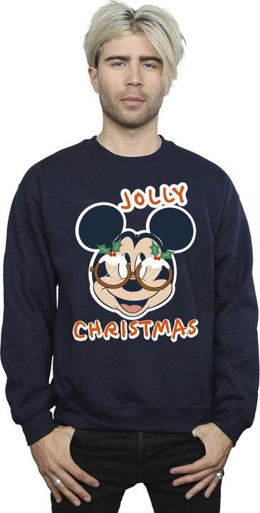 Image du produit Disney - Sweat MICKEY MOUSE JOLLY CHRISTMAS GLASSES - Homme (4XL)