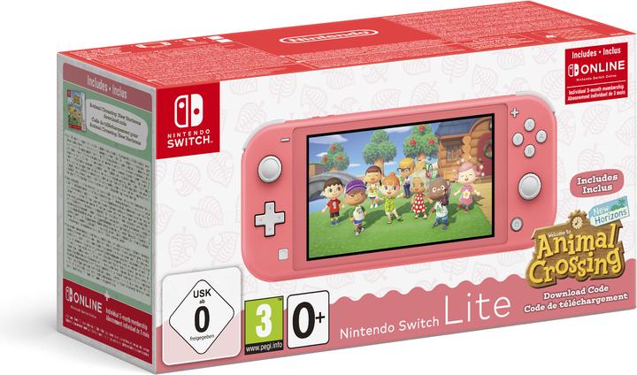 Produktbild Nintendo Switch Lite + Animal Crossing + Switch Online
