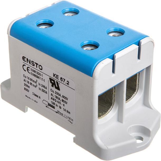 Produktbild Ensto Terminal clamp AL/CU 16-95mm2 (KE67.2)