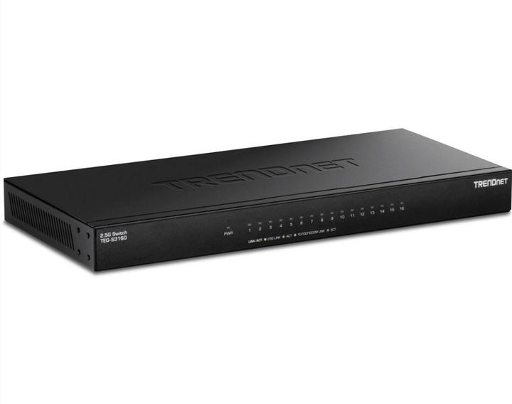 Produktbild Trendnet 16-PORT UNMANAGED 2.5G (16 Ports)