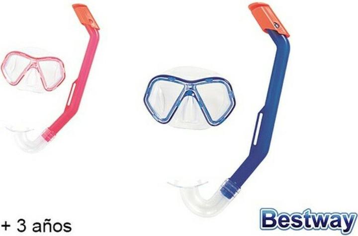 Immagine prodotto Bestway maschera subacquea + tubo rosa 24023