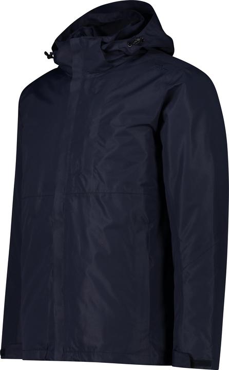 Actual product image CMP Campagnolo Jacket Zip Hood Detachable Inner Jacket Taslan (58, 4XL)