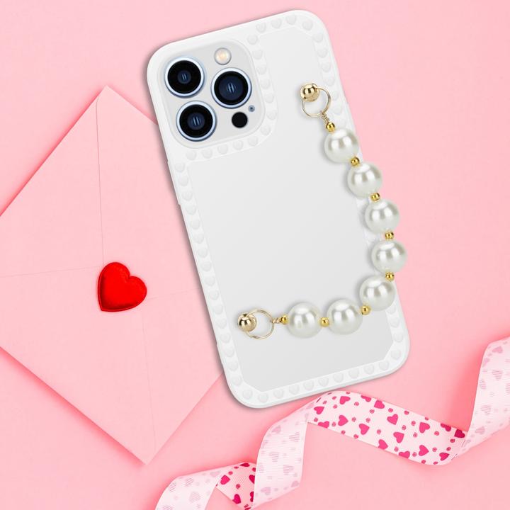 Produktbild Cadorabo Hülle für Apple iPhone 13 PRO im TPU Perlen Style (Apple iPhone 13 Pro)