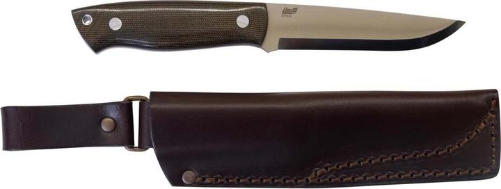 Image du produit Brisa Trapper 115 Green Micarta Scandi Bushcraft (11.50 cm)