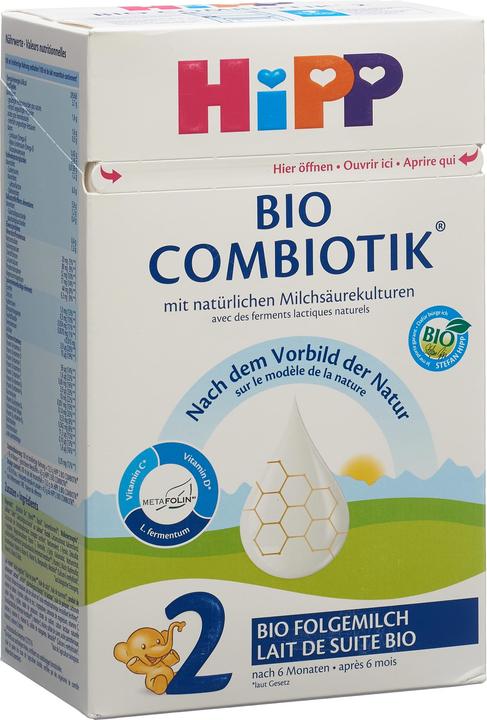 Hipp 2 Bio Combiotik Plv (600 g, à partir de 6 m.)