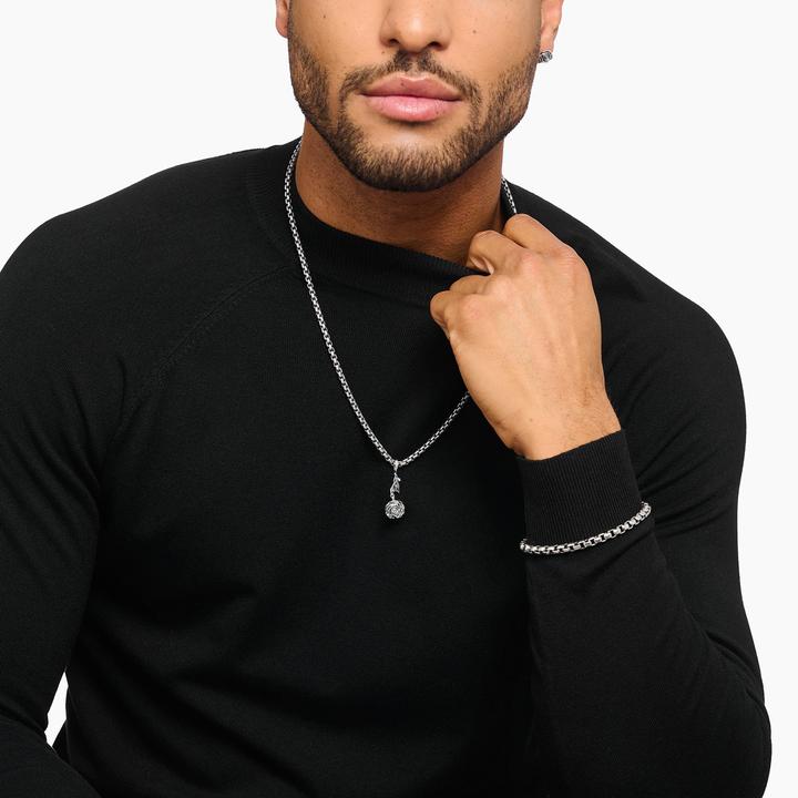 Actual product image Thomas Sabo Anhänger Midnight Rose Silber (Sterling silver 925)