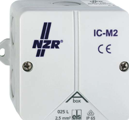 Immagine prodotto NZR IC-M2 Convertitore di impulsi a parete M-BUS per 2 contatori di impulsi 4622