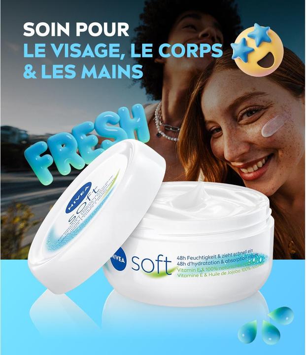 Immagine prodotto NIVEA Soft Topf (Crema corpo, 300 ml)