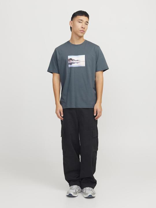 Image du produit Jack & Jones Gedruckt Rundhalsausschnitt T-shirt T-shirt (S)
