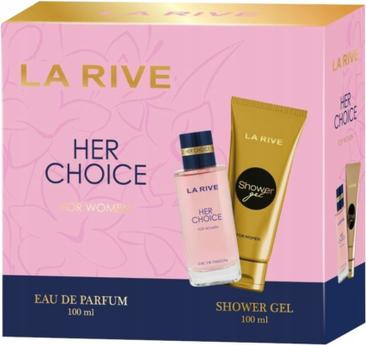 Produktbild La Rive Set Her Choice Edp 100Ml + Shower Gel 100Ml (Parfum set)