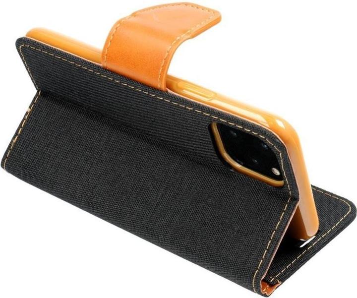 Produktbild OEM Rückwandabdeckung CANVAS Book Case für SAMSUNG A54 5G schwarz (Samsung Galaxy A54 5G)