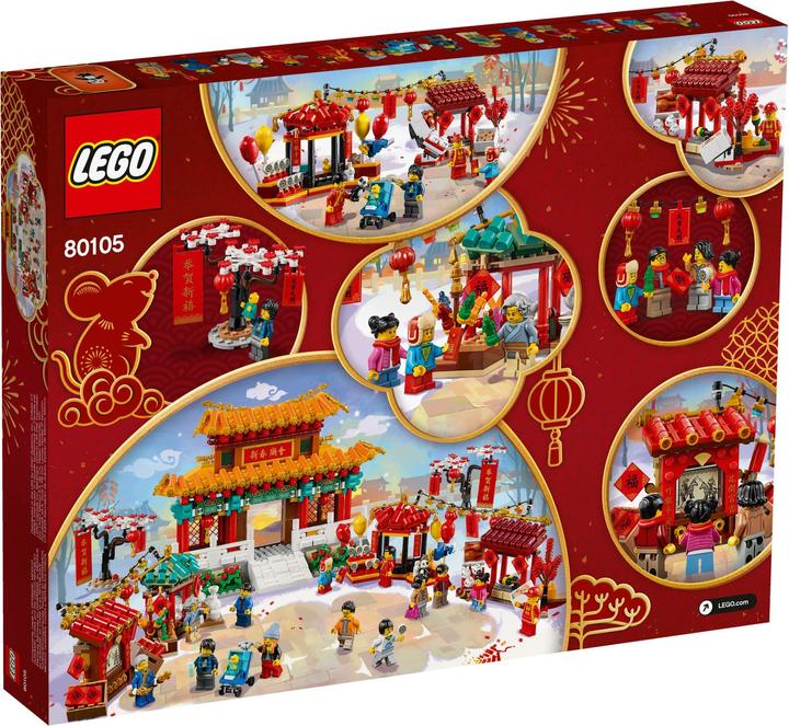 Actual product image LEGO Tempelmarkt zum Chinesischen Neujahrsfest (80105)