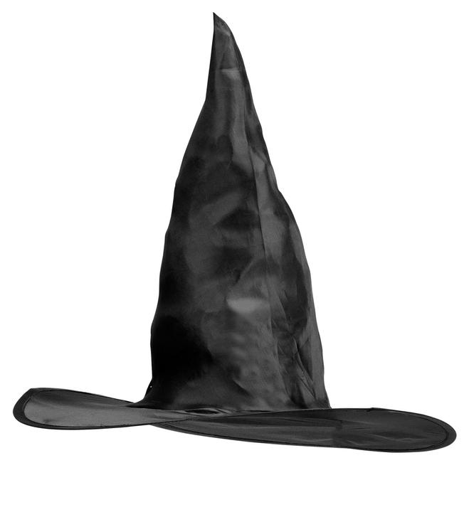 Image du produit Magni Widmann 2859W - Chapeau de sorcière pour enfants, noir, magicien, sorcier, accessoire, carnaval
