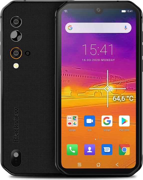 Blackview BV9900 Pro (128 GB, Black, 5.84", Dual SIM, 48 Mpx, 4G)