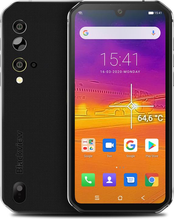 Produktbild Blackview BV9900 Pro (128 GB, Black, Silver, 5.84", Dual SIM, 48 Mpx, 4G)