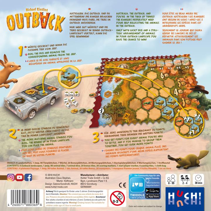 Actual product image Outback (German)