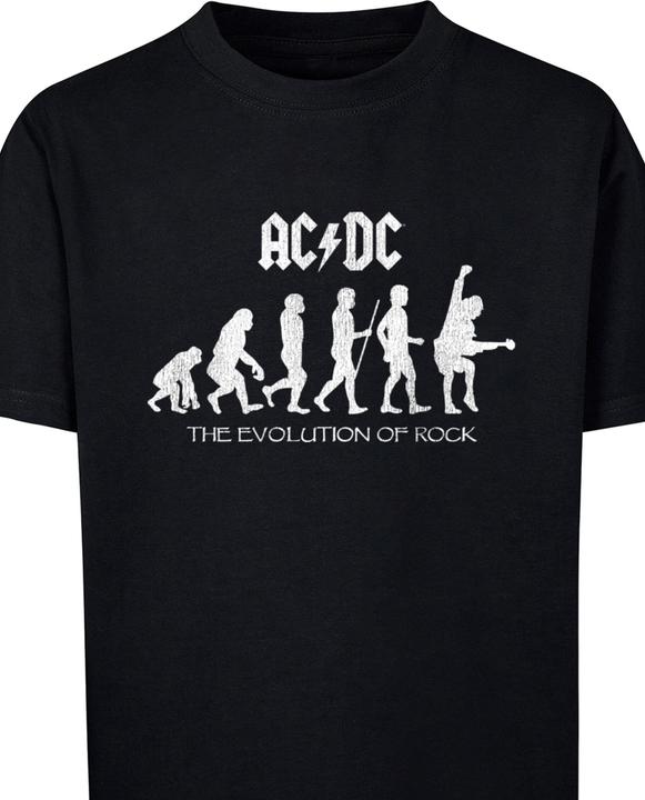 Produktbild Merchcode Kids ACDC - Evolution Of Rock Basic T-Shirt - 165691 (158)