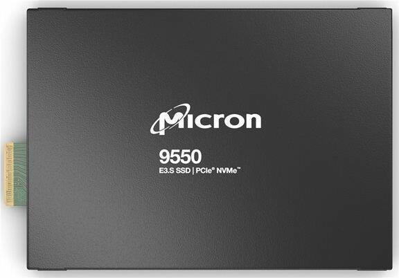 Actual product image Micron 9550 MAX 25600GB NVMe E3.S SSD (25600 GB)