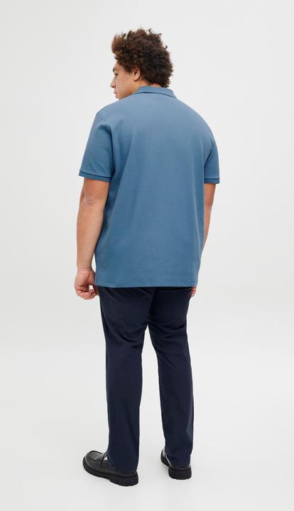 Actual product image Jack & Jones Plus Size Logo Poloshirt Poloshirt (4XL)