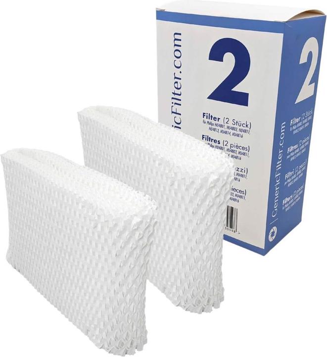 Image du produit GenericFilter Filtre pour Philips Humidificateur d'air (2 x)