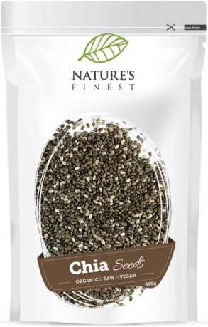 Nature's Finest Organic Chiasamen, Schwarz, vegan (1 Stück, Pulver, 250 g)