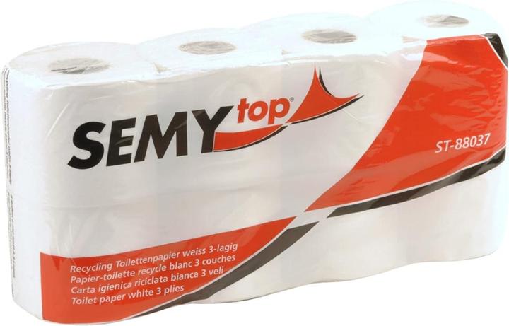 Image du produit MGA Semy Top, papier hygiénique 3 couches, 8 pièces (8 x)