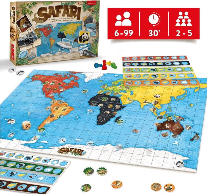 Immagine prodotto Juegaconmigo Safari, il gioco degli animali
