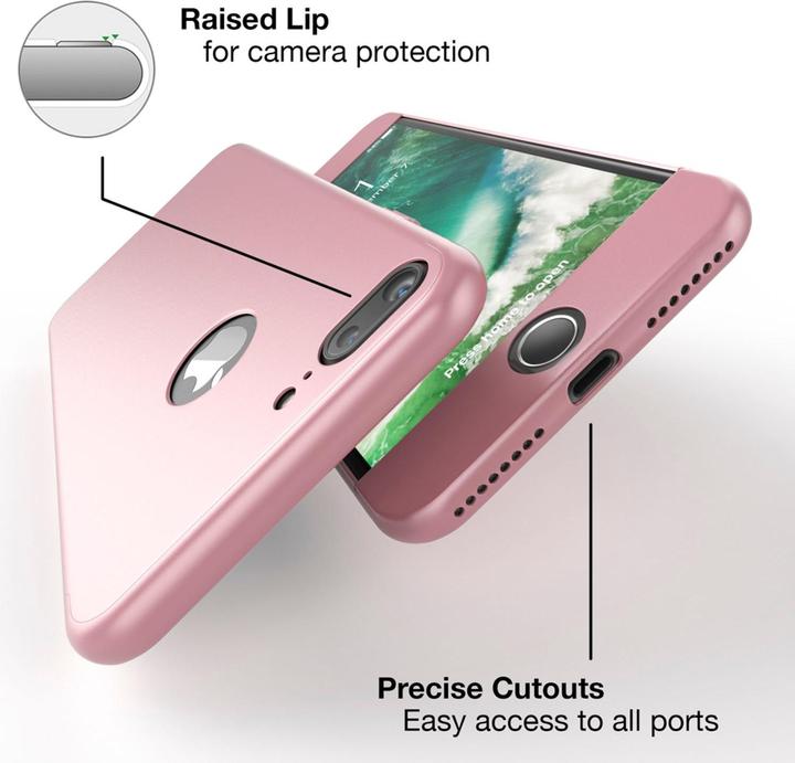 Actual product image Nalia 360 degree cell phone case (Apple iPhone 7 Plus)