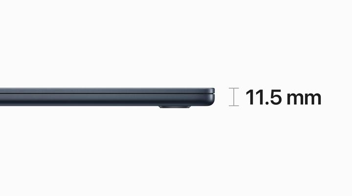 Produktbild Apple MacBook Air – 2023 (15", M2, 16 GB, 256 GB, CH)