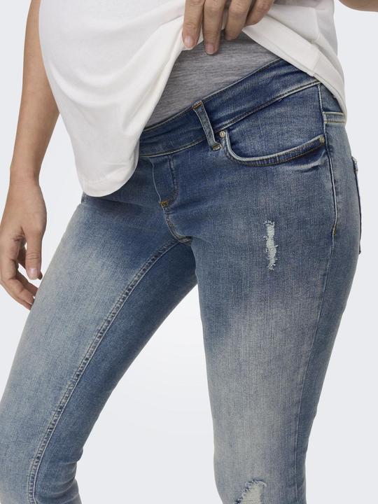 Actual product image Only Maternity OLMBlush Mid Ankle Raw Skinny Fit Jeans (32)